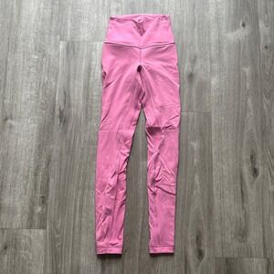 Lululemon Instill High-Rise Tight 25 Pink Lychee Yoga Leggings LW5CTIS Size 2